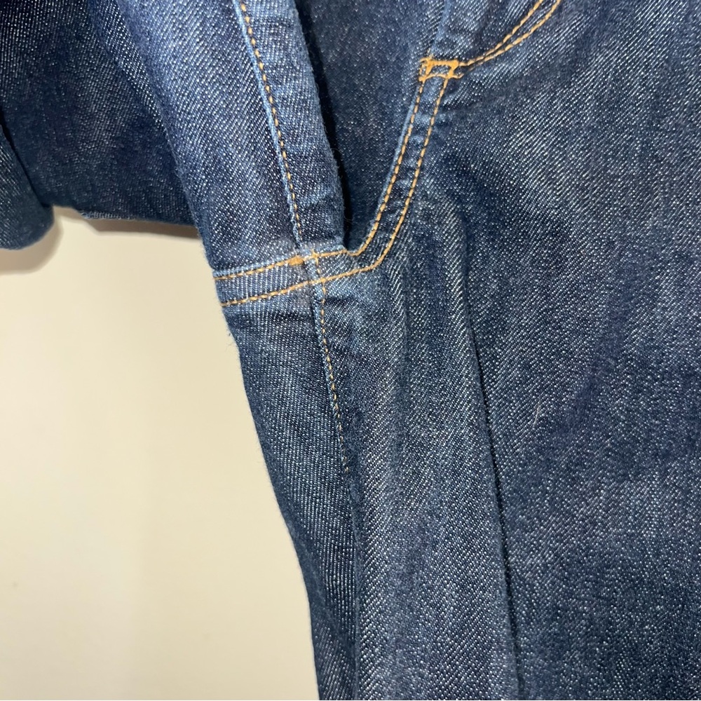 Talbots Straight Leg Ankle Jeans Dark Wash High Rise Women 6P Like New - Picture 7 of 9